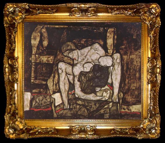 framed  Egon Schiele Blind Mother, ta009-2